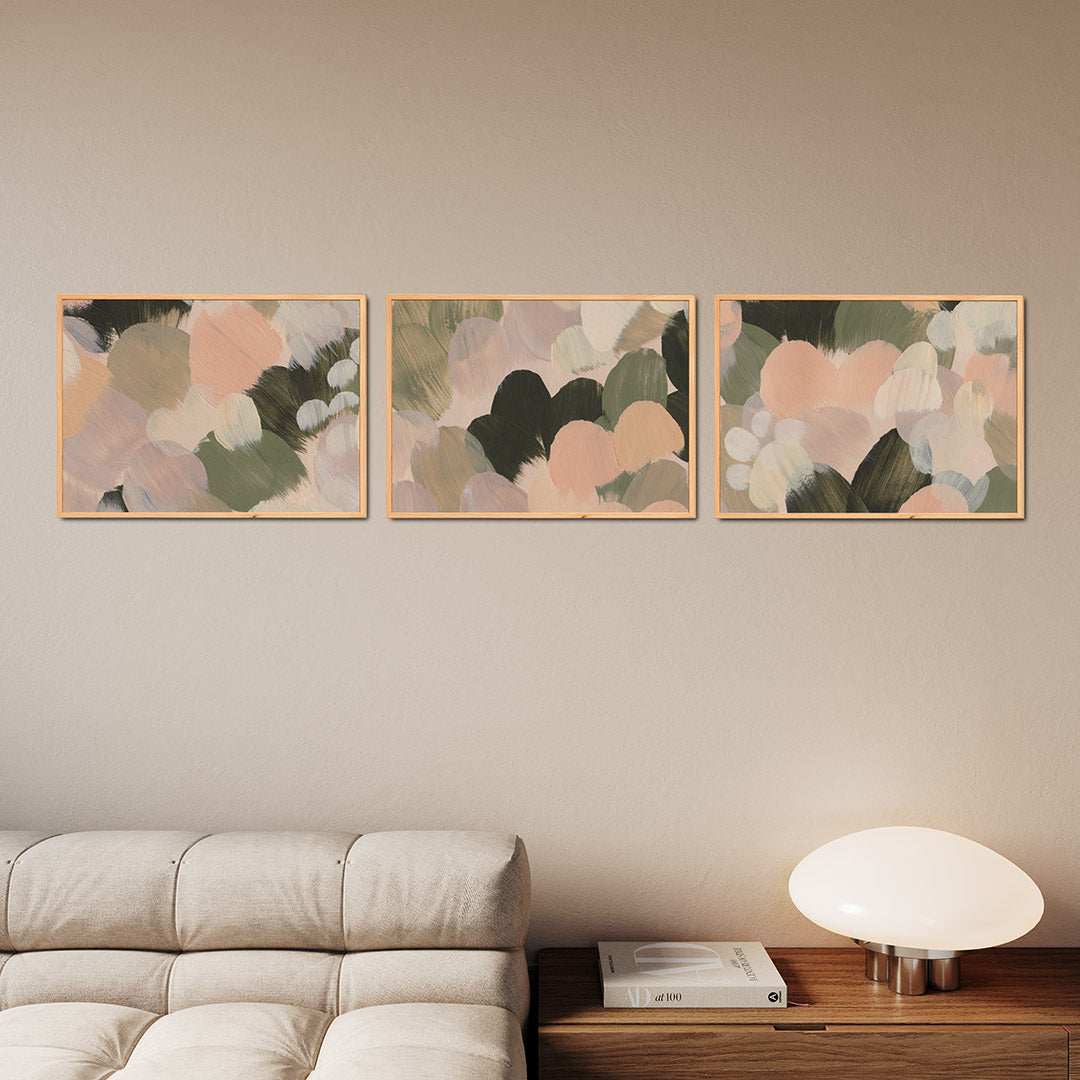 Zachte vormen Posterset