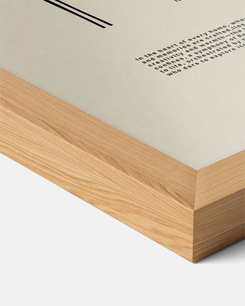 Stijlvolle Keuken Illustratie Poster-WallArtistic