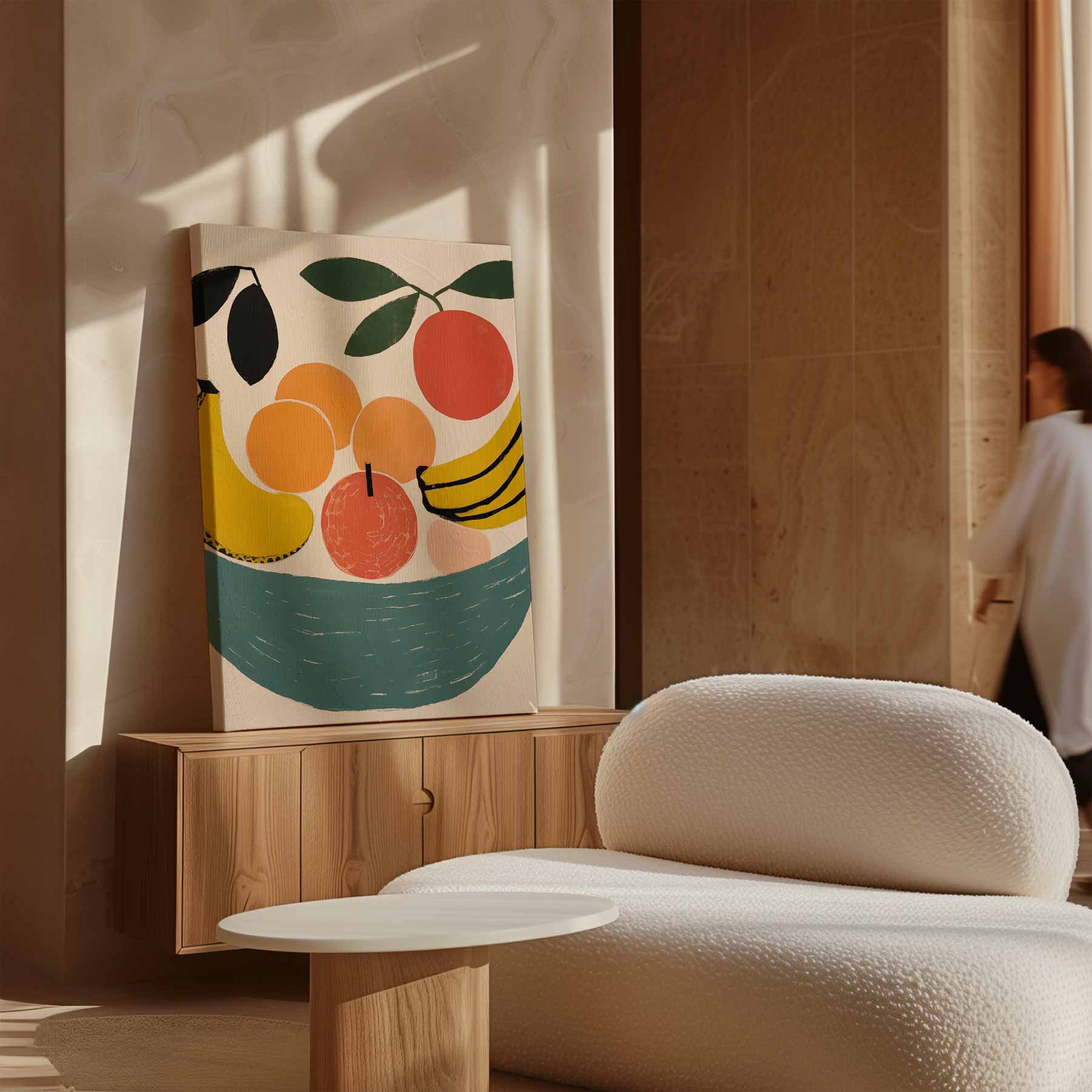Vrolijk Fruit Kunstwerk-canvas-dibond-plexiglas-wanddecoratie-WallArtistic
