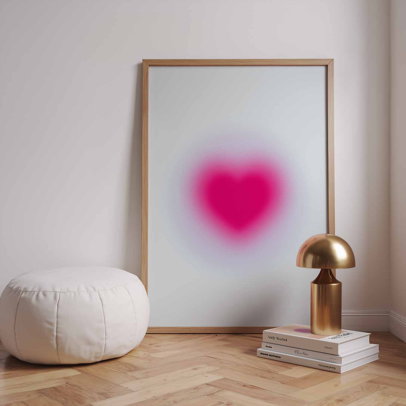 Zachtroze Hart Poster