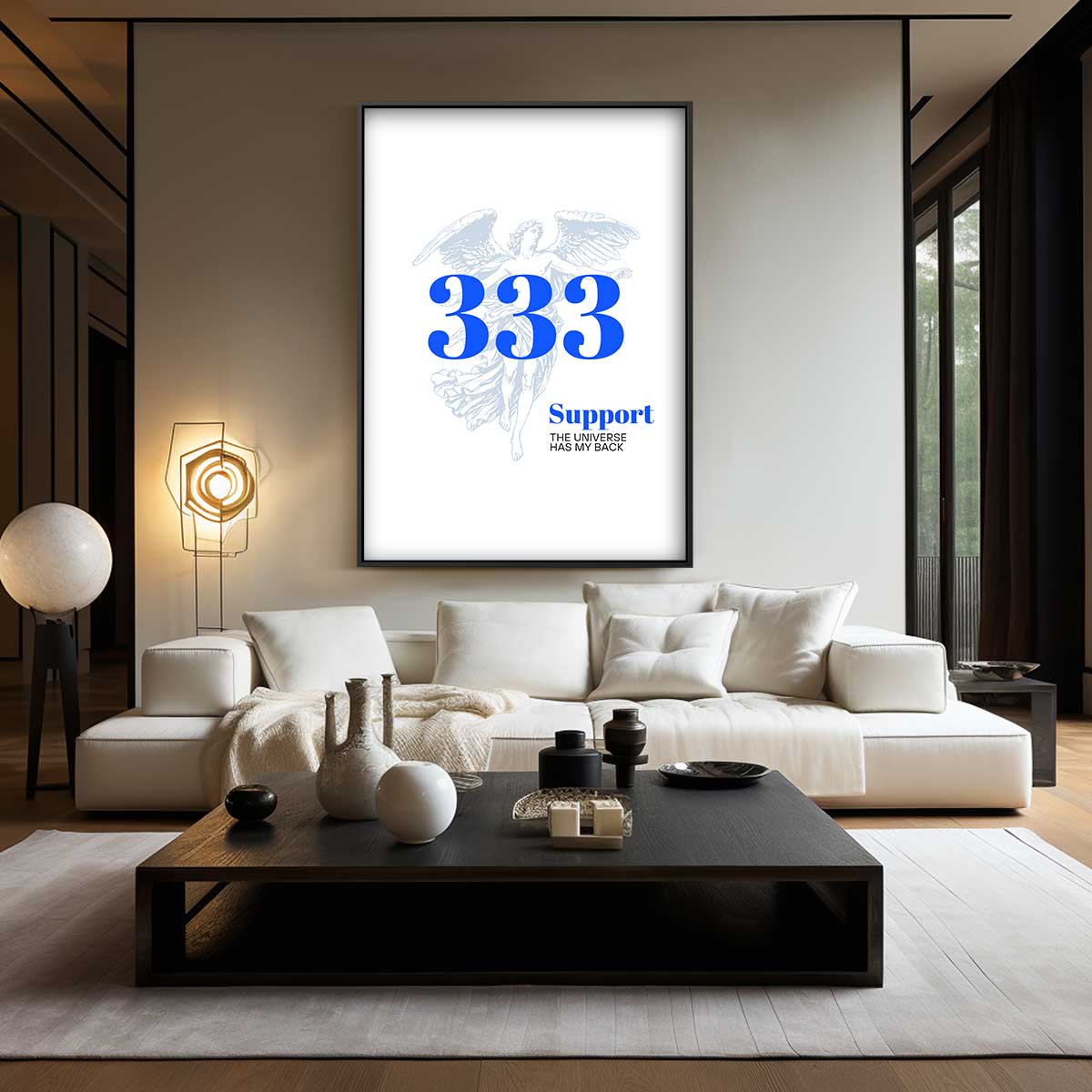 Engelhoud van 333 Kunstwerk-canvas-dibond-plexiglas-wanddecoratie-WallArtistic