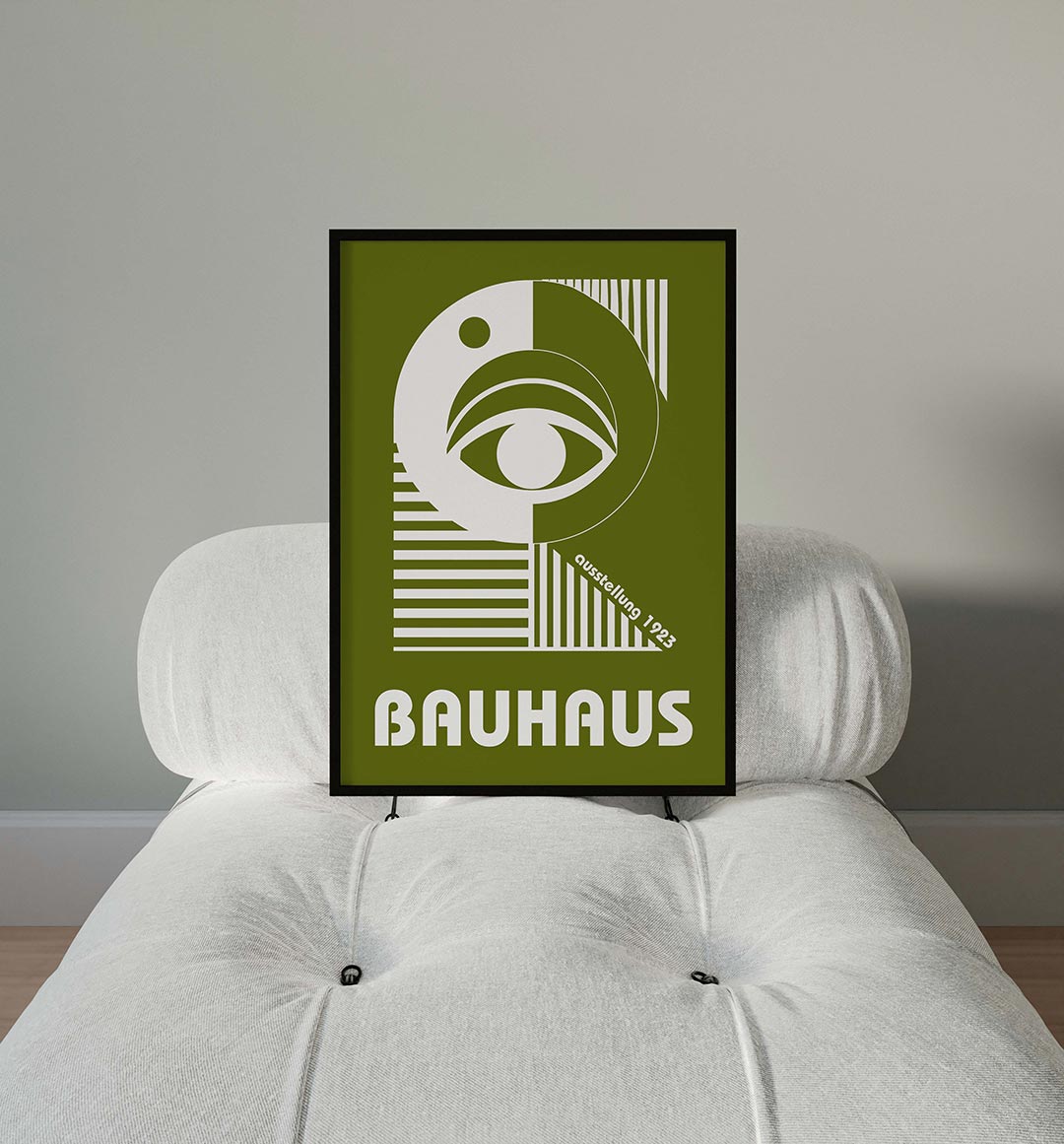 Oog en lijnen Poster