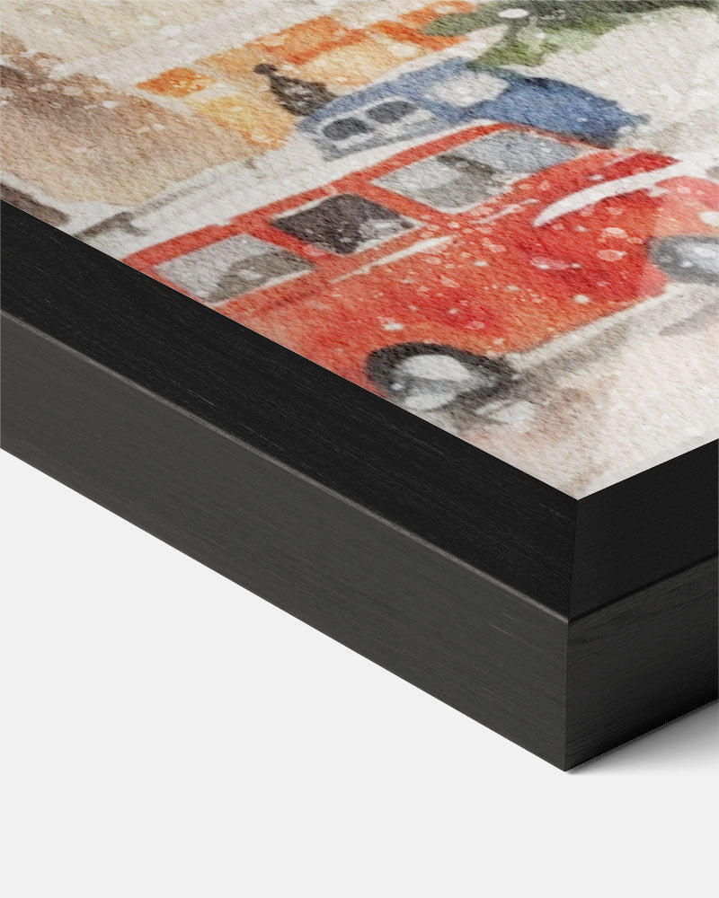 Kerstmis Winterwonderland Poster-WallArtistic