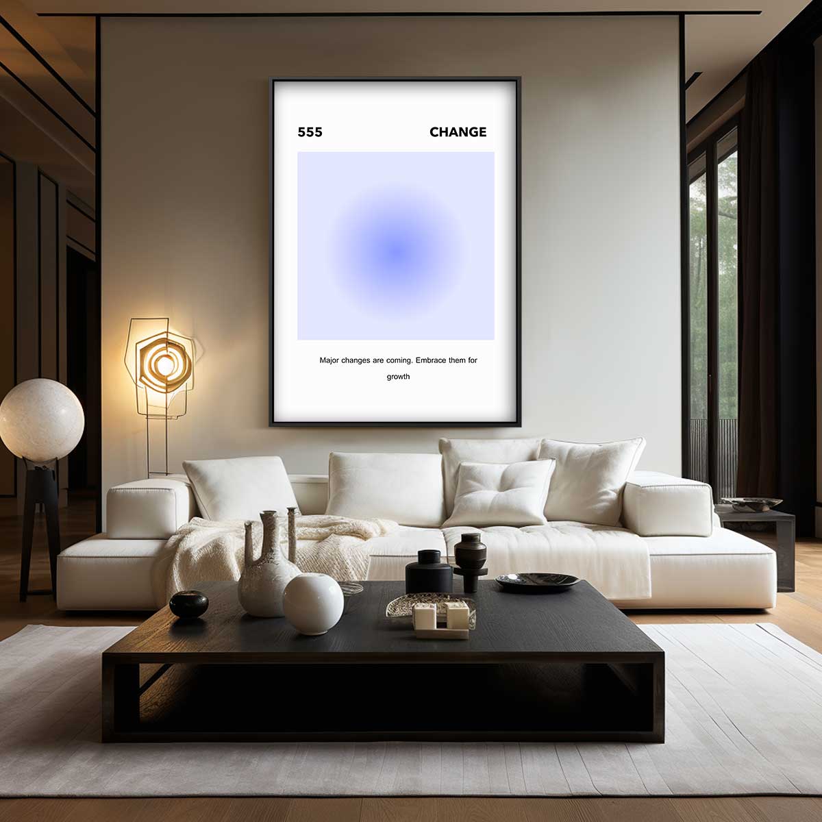 Inspirerende 555 Veranderingen Poster Kunstwerk-canvas-dibond-plexiglas-wanddecoratie-WallArtistic