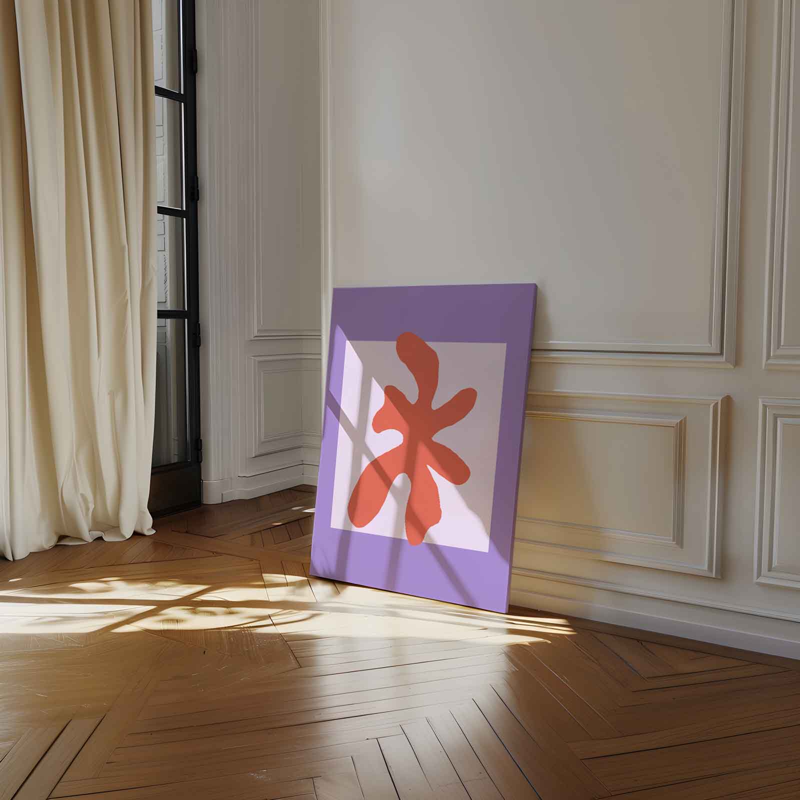 Vrolijk Abstract Design Kunstwerk-canvas-dibond-plexiglas-wanddecoratie-WallArtistic
