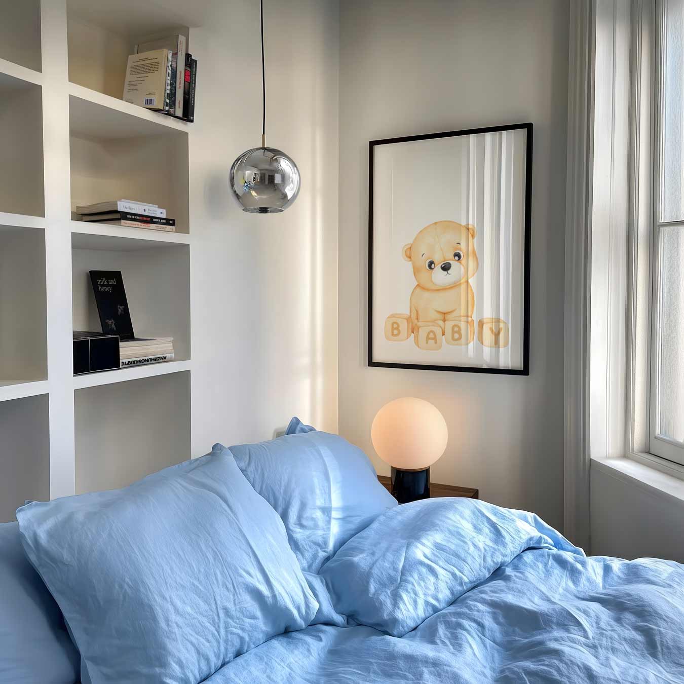 Schattige Beer Baby Poster-WallArtistic