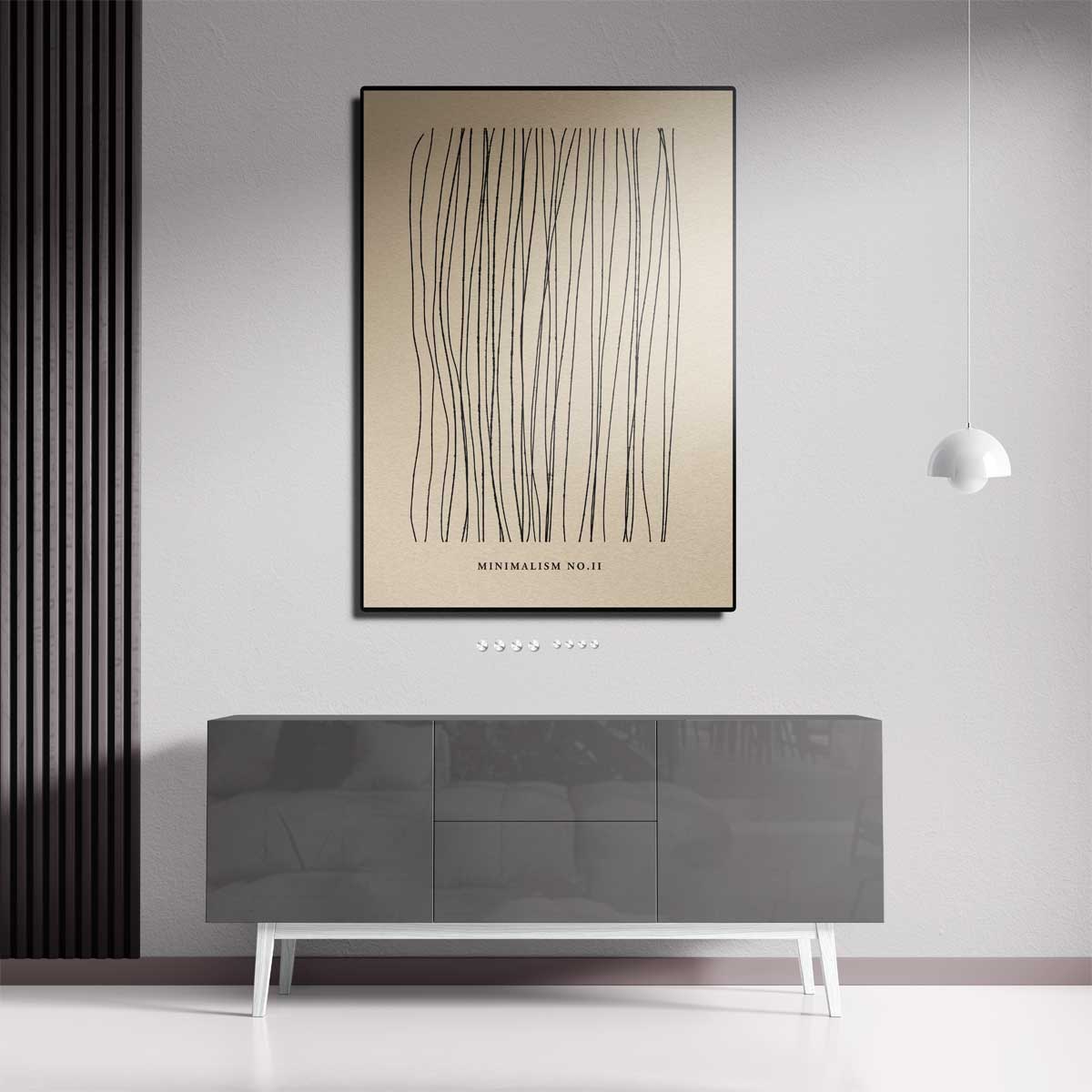 Minimalisme No. II Wanddecoratie Kunstwerk-canvas-dibond-plexiglas-wanddecoratie-WallArtistic