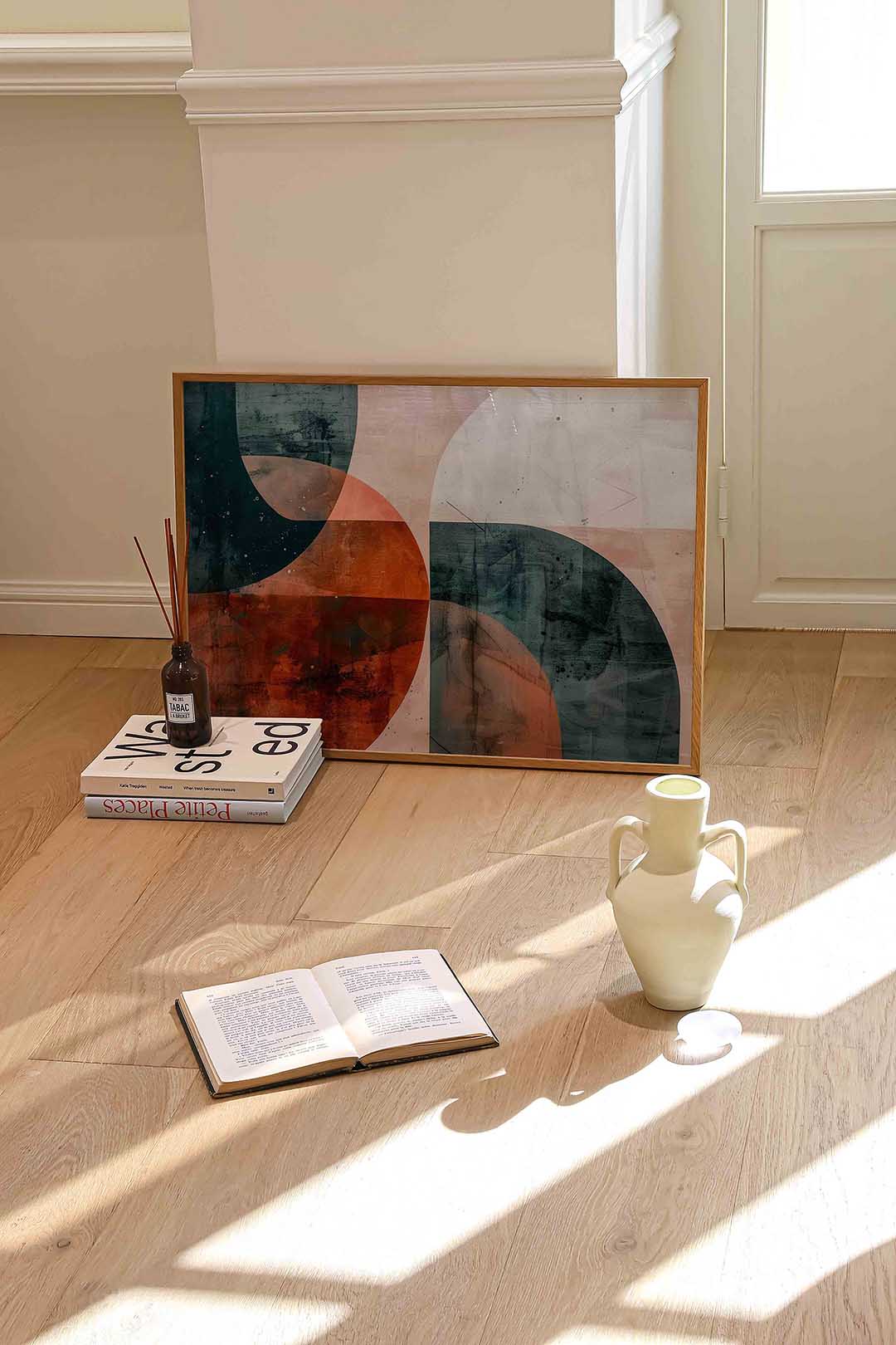 Abstracte vormen Poster
