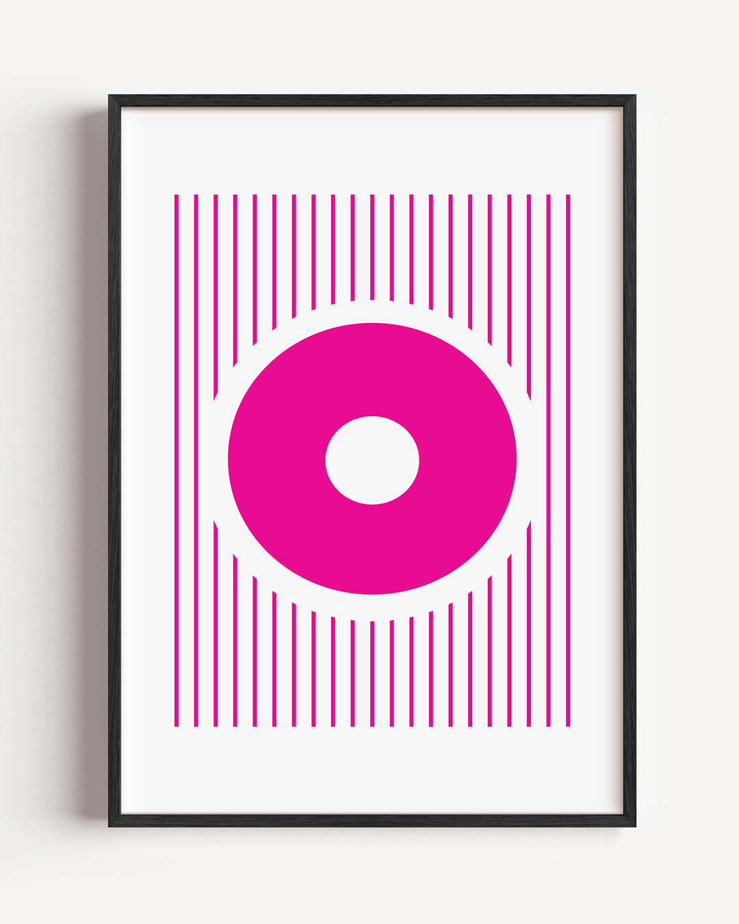 Cirkels en lijnen Poster