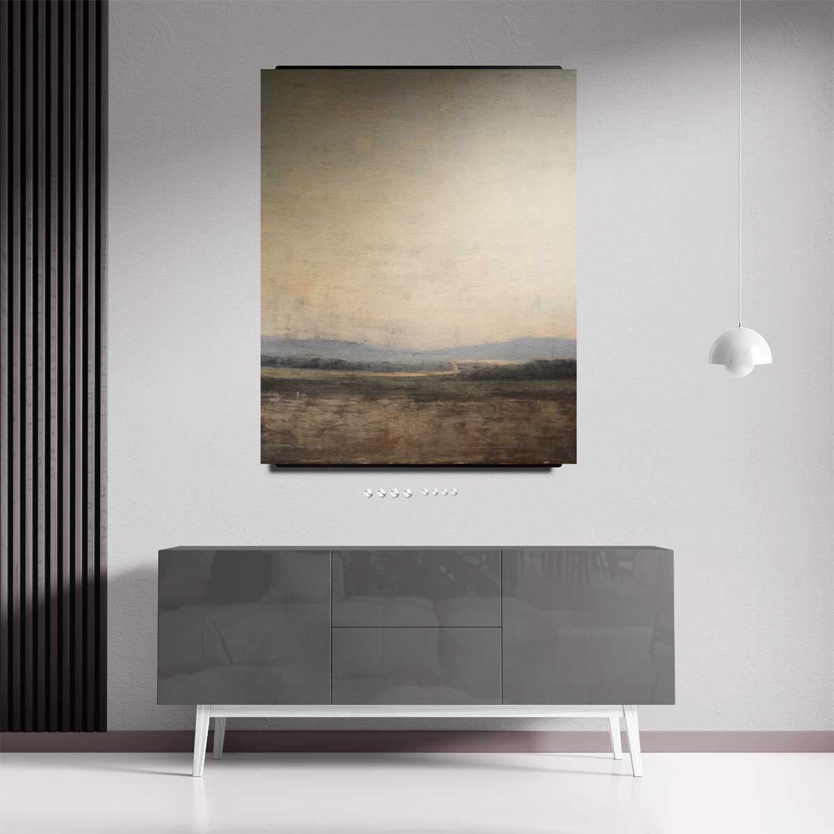 Rustgevende Landschap Kunstwerk-canvas-dibond-plexiglas-wanddecoratie-WallArtistic