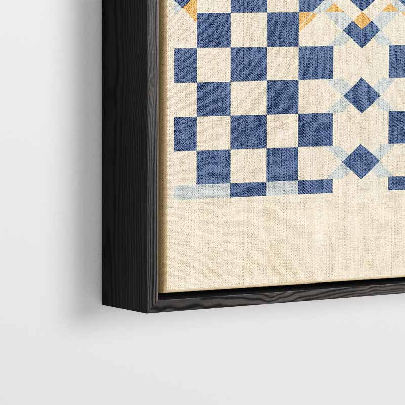 Geometrisch Schaduwspel Kunstwerk-canvas-dibond-plexiglas-wanddecoratie-WallArtistic