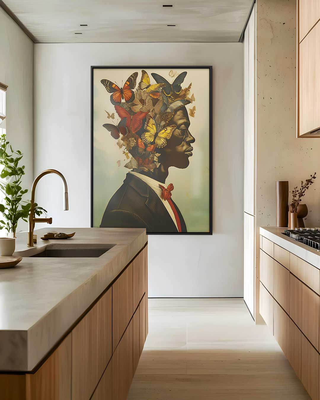 Vlinders van Vrijheid Kunstwerk-canvas-dibond-plexiglas-wanddecoratie-WallArtistic