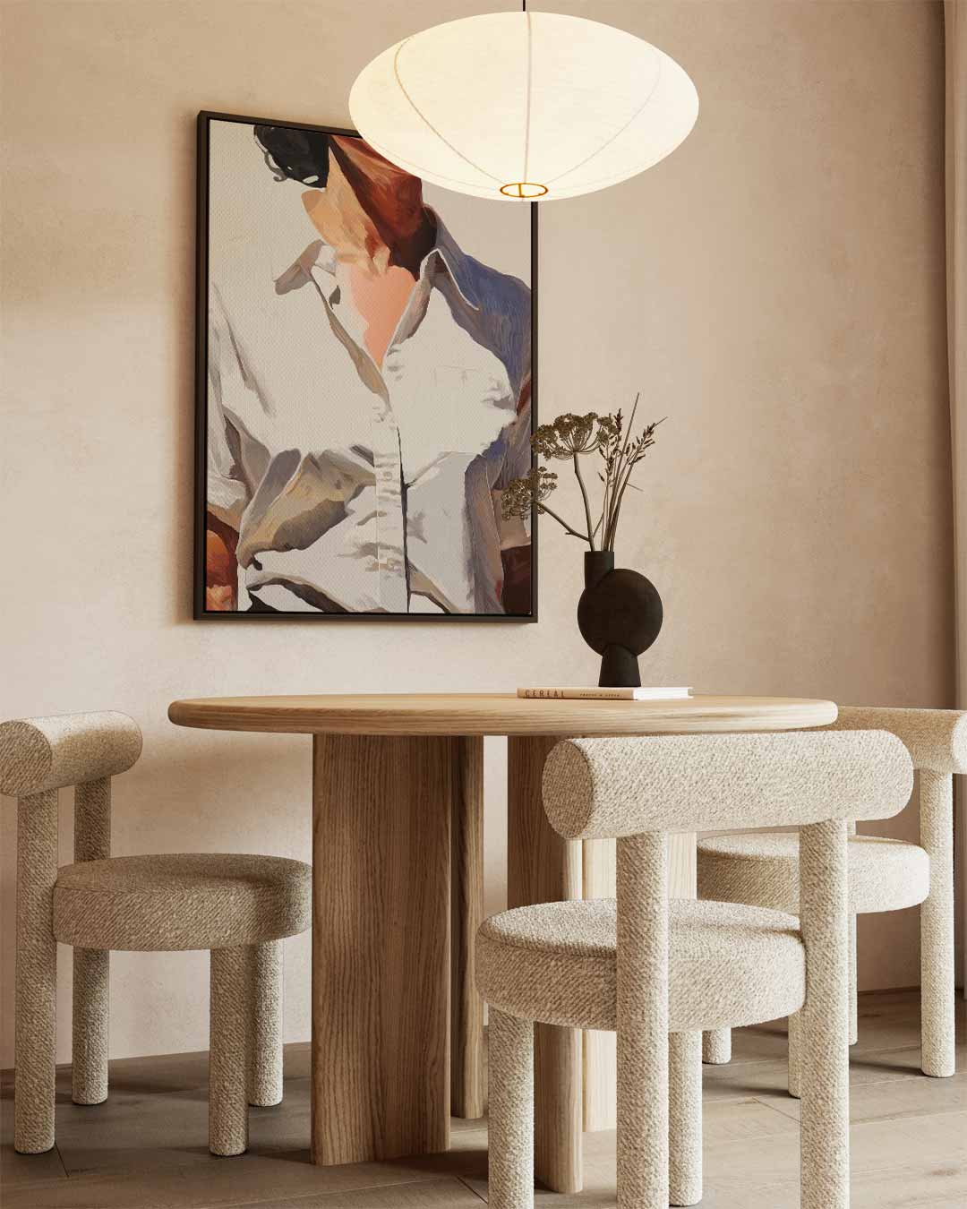 Elegante Stijl in Schilderkunst Kunstwerk-canvas-dibond-plexiglas-wanddecoratie-WallArtistic