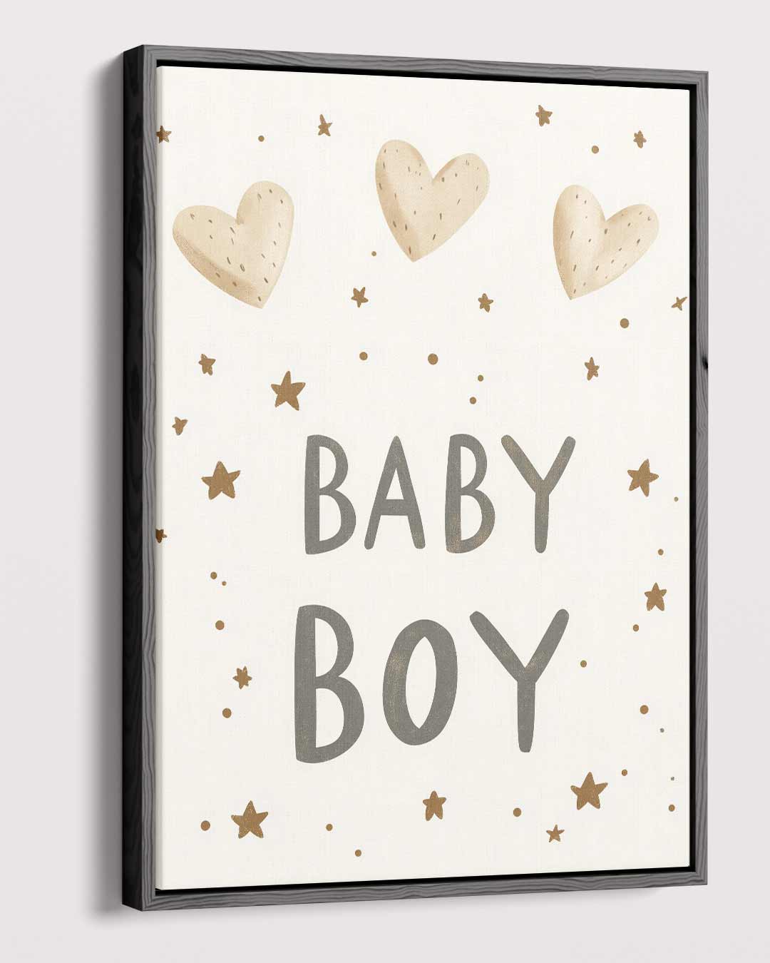 Baby Boy Sterrenhemel Poster Kunstwerk-canvas-dibond-plexiglas-wanddecoratie-WallArtistic