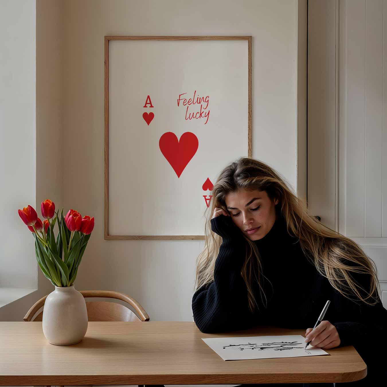 Feeling Lucky Kaart Poster