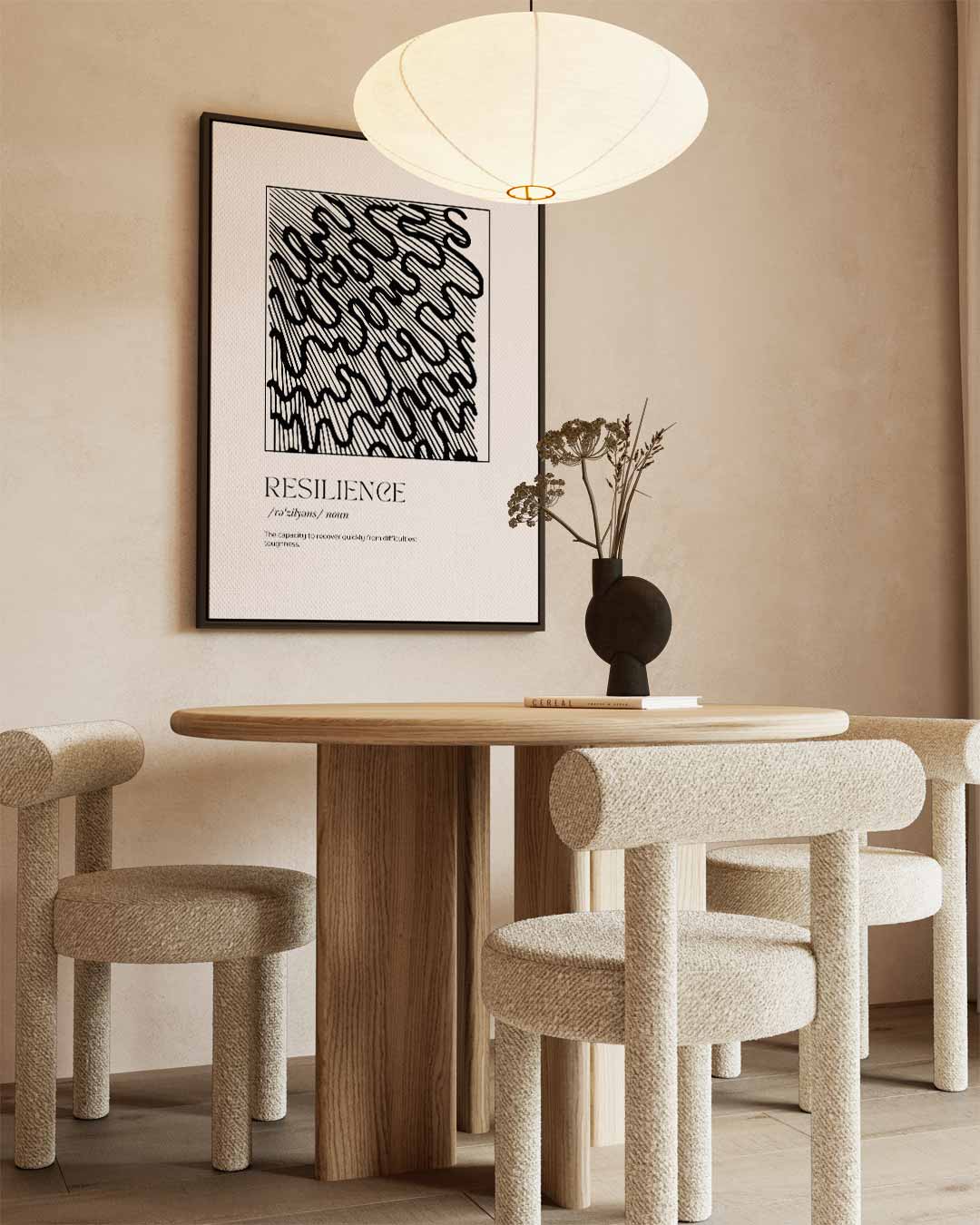 Resilience Krachtpatroon Kunstwerk-canvas-dibond-plexiglas-wanddecoratie-WallArtistic