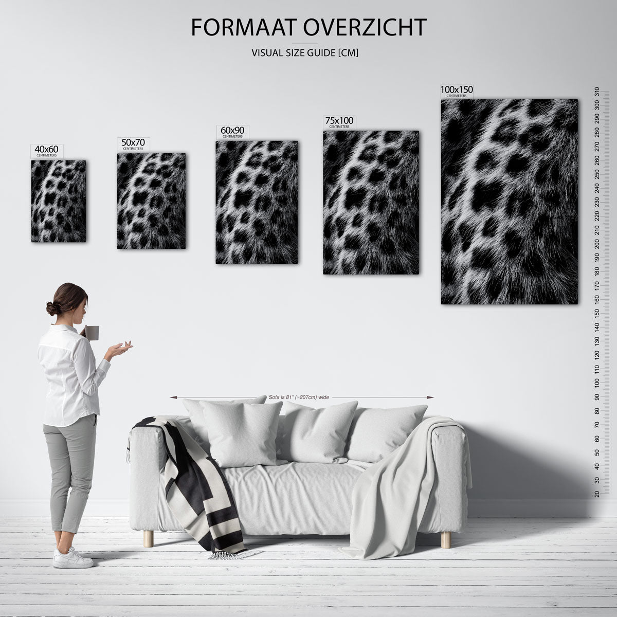 Dierlijke patronen Kunstwerk