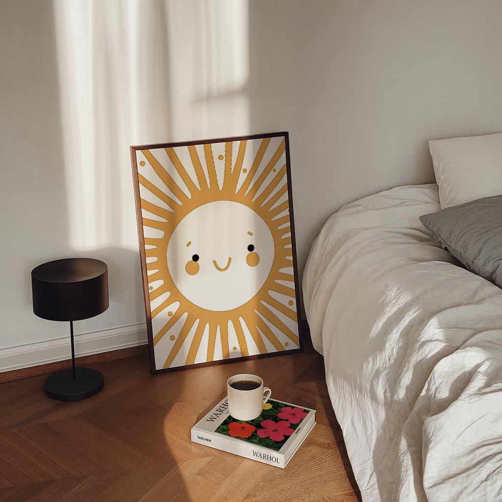 Zonnige Glimlach Poster