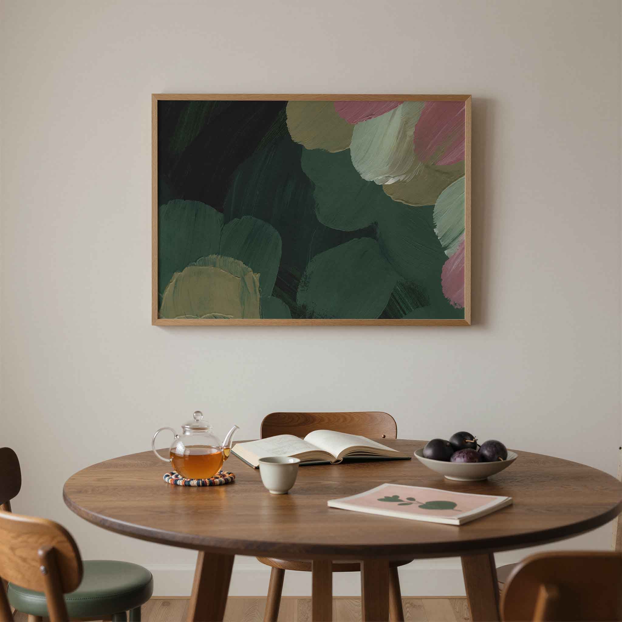 Bloemmotief Poster