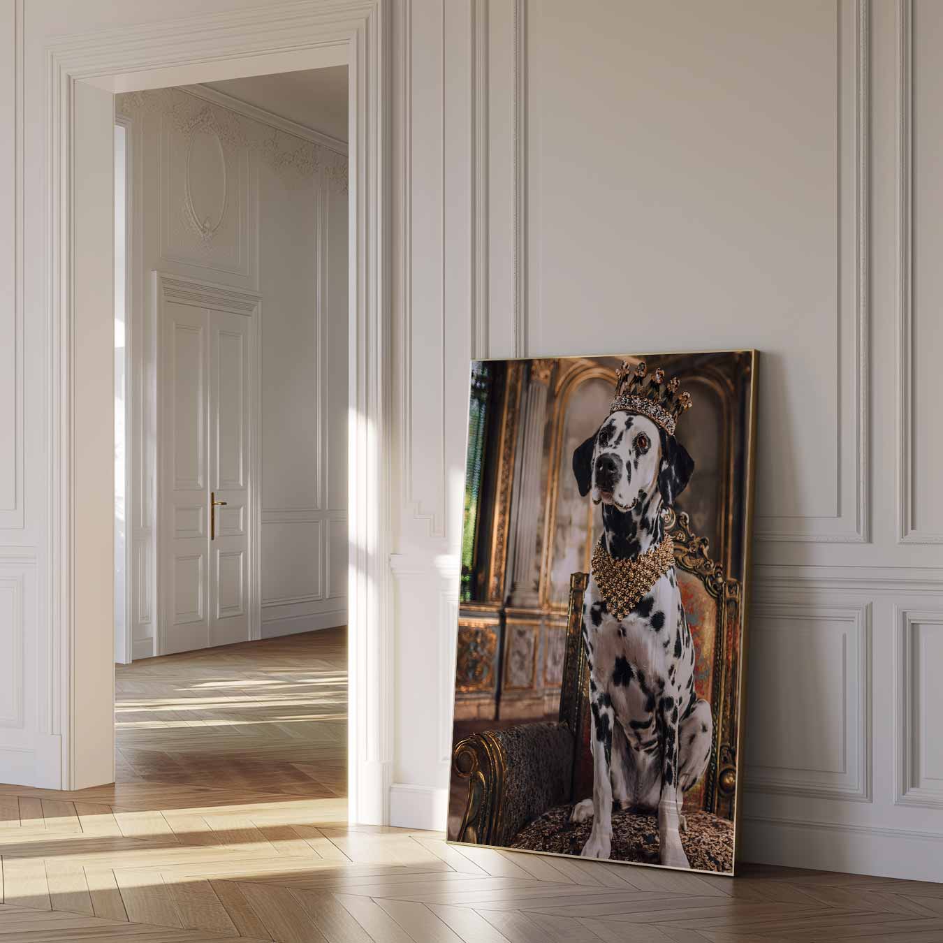 Koninklijke Dalmatier Wandposter-WallArtistic