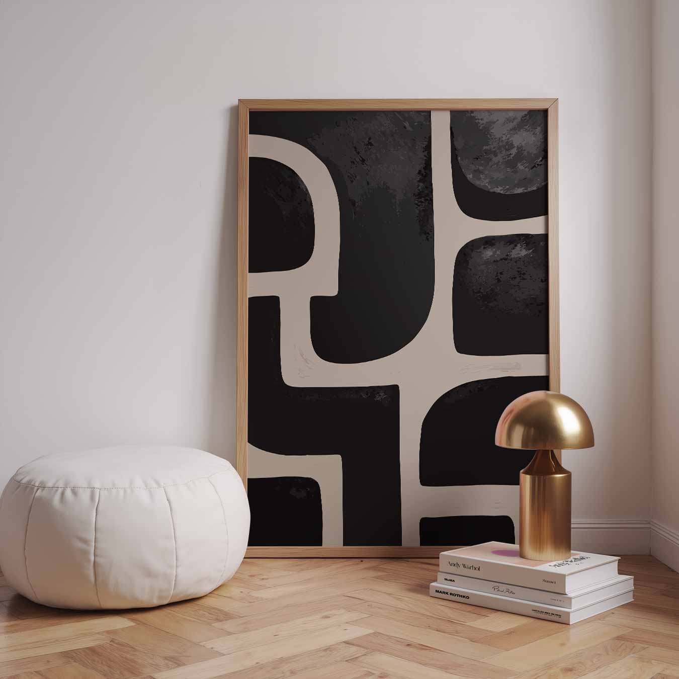 Moderne Abstracte Kunstposter