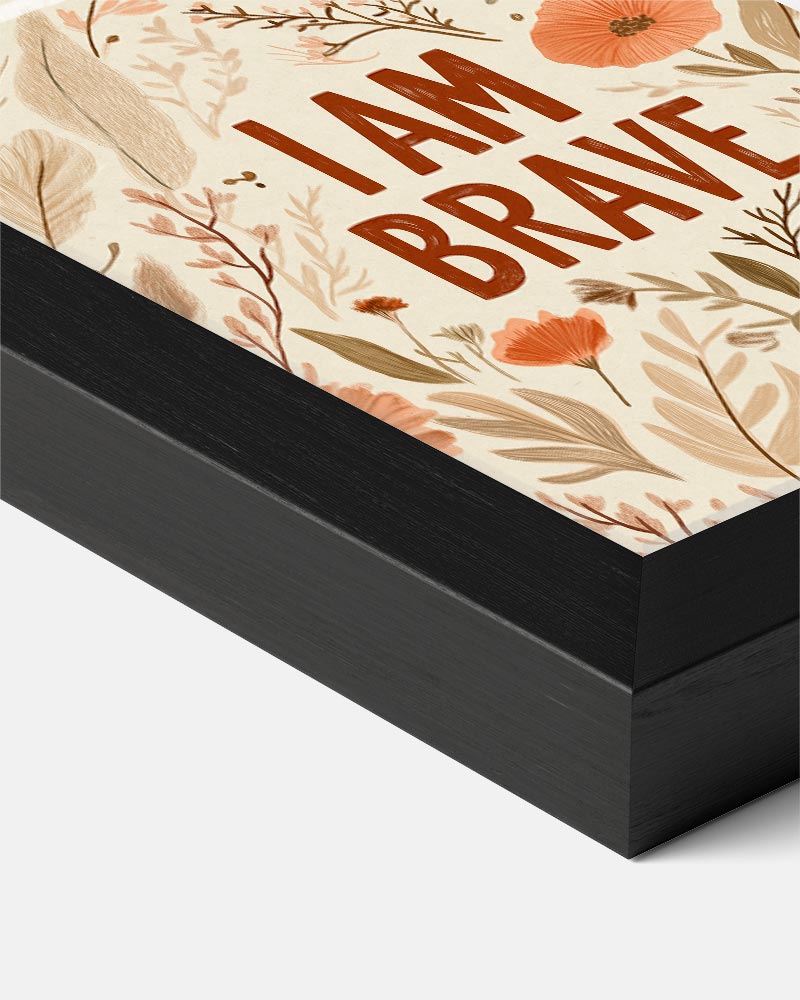Krachtige Bloemenposter-WallArtistic