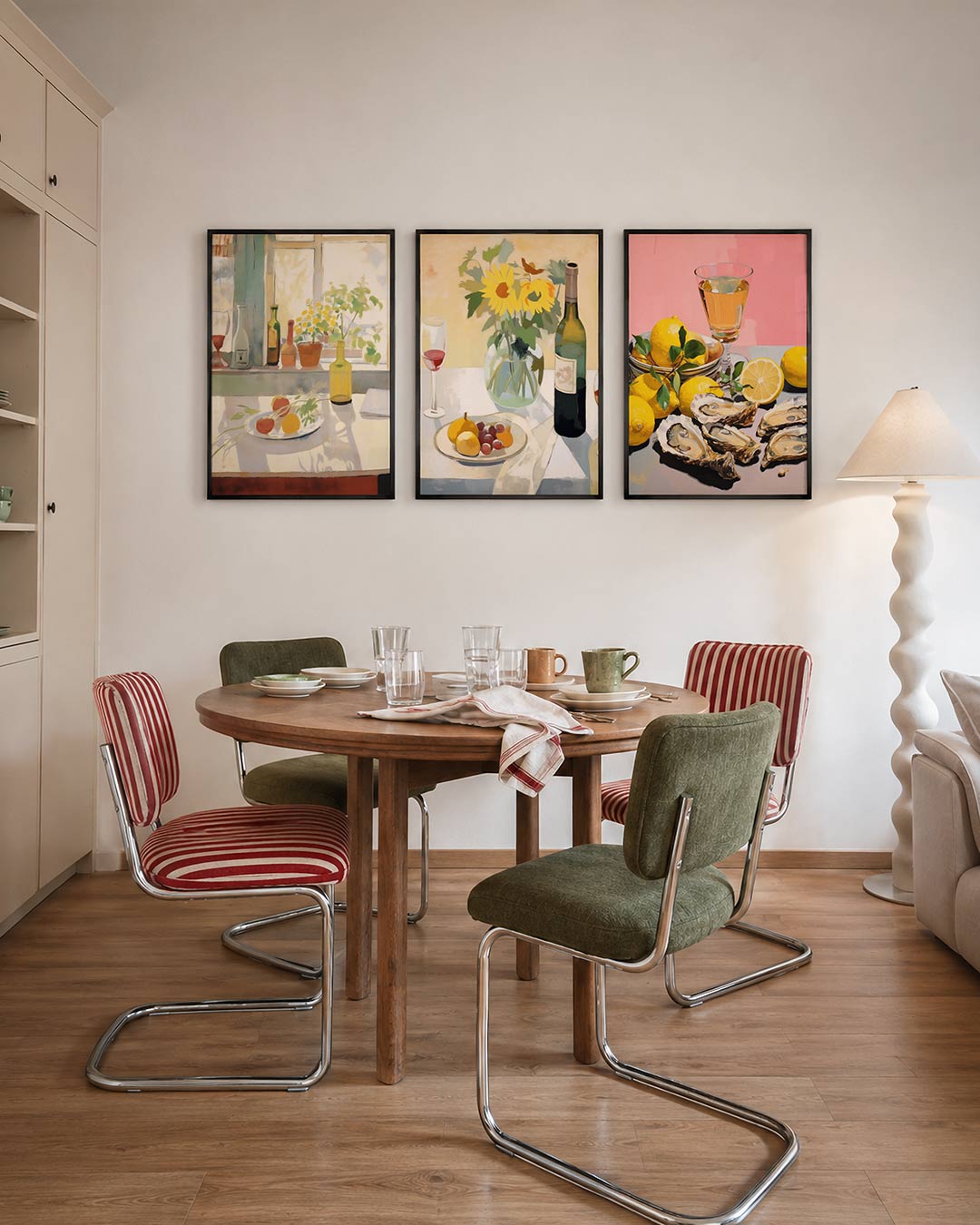 Licht en schaduw Posterset