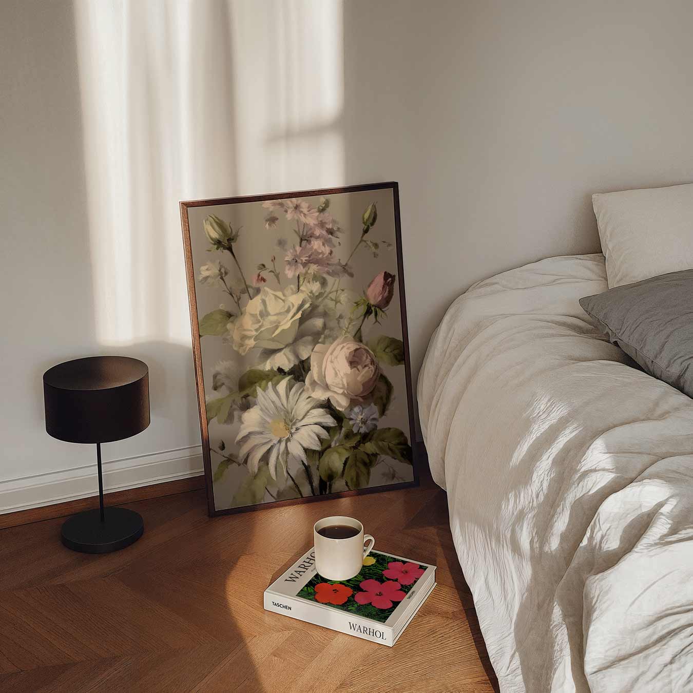 Romantische Bloemenpracht Poster-WallArtistic