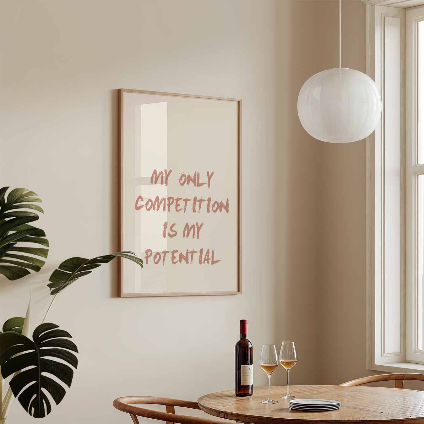 Inspirerende Potentie Poster