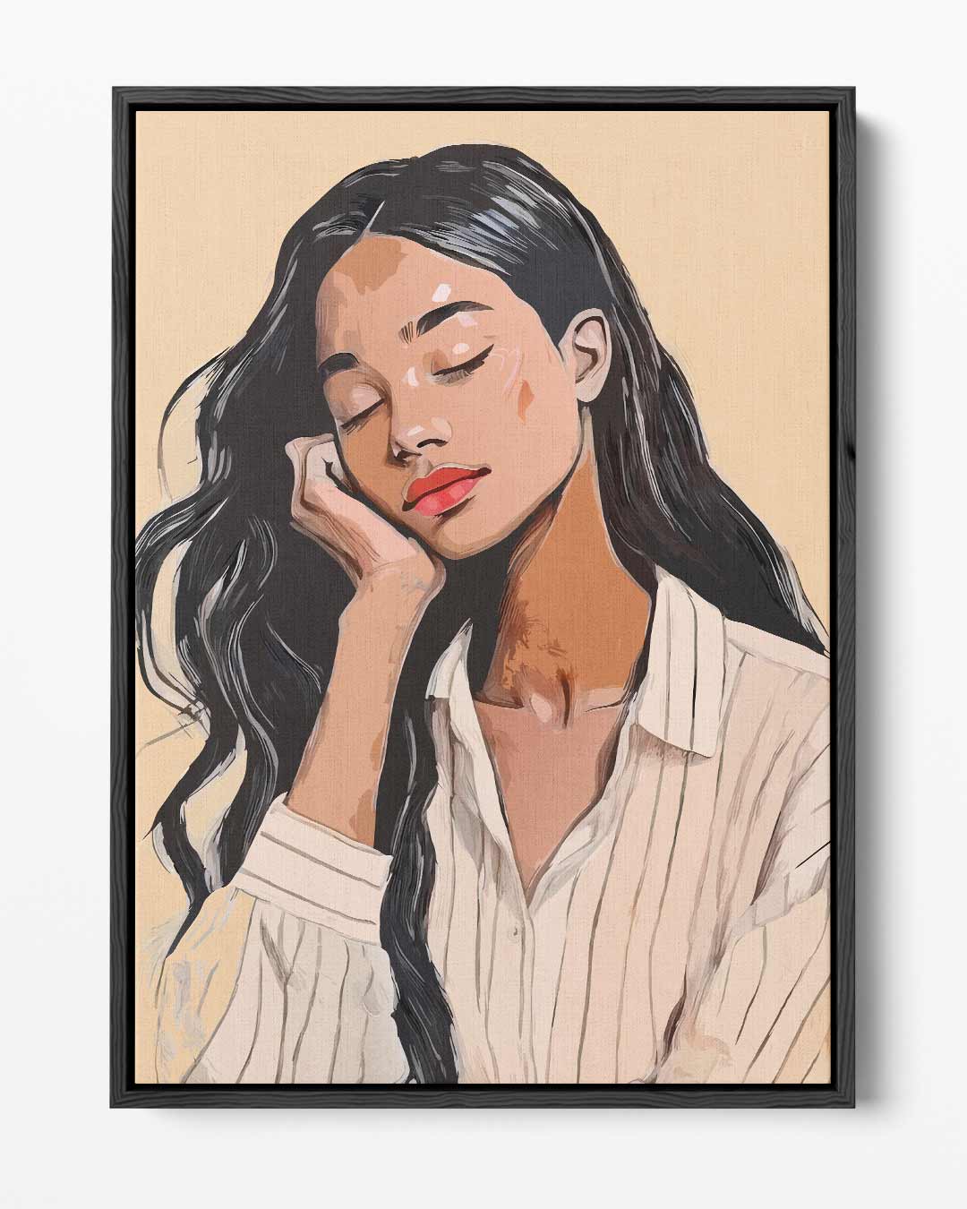 Dromerige Rust Kunstwerk-canvas-dibond-plexiglas-wanddecoratie-WallArtistic