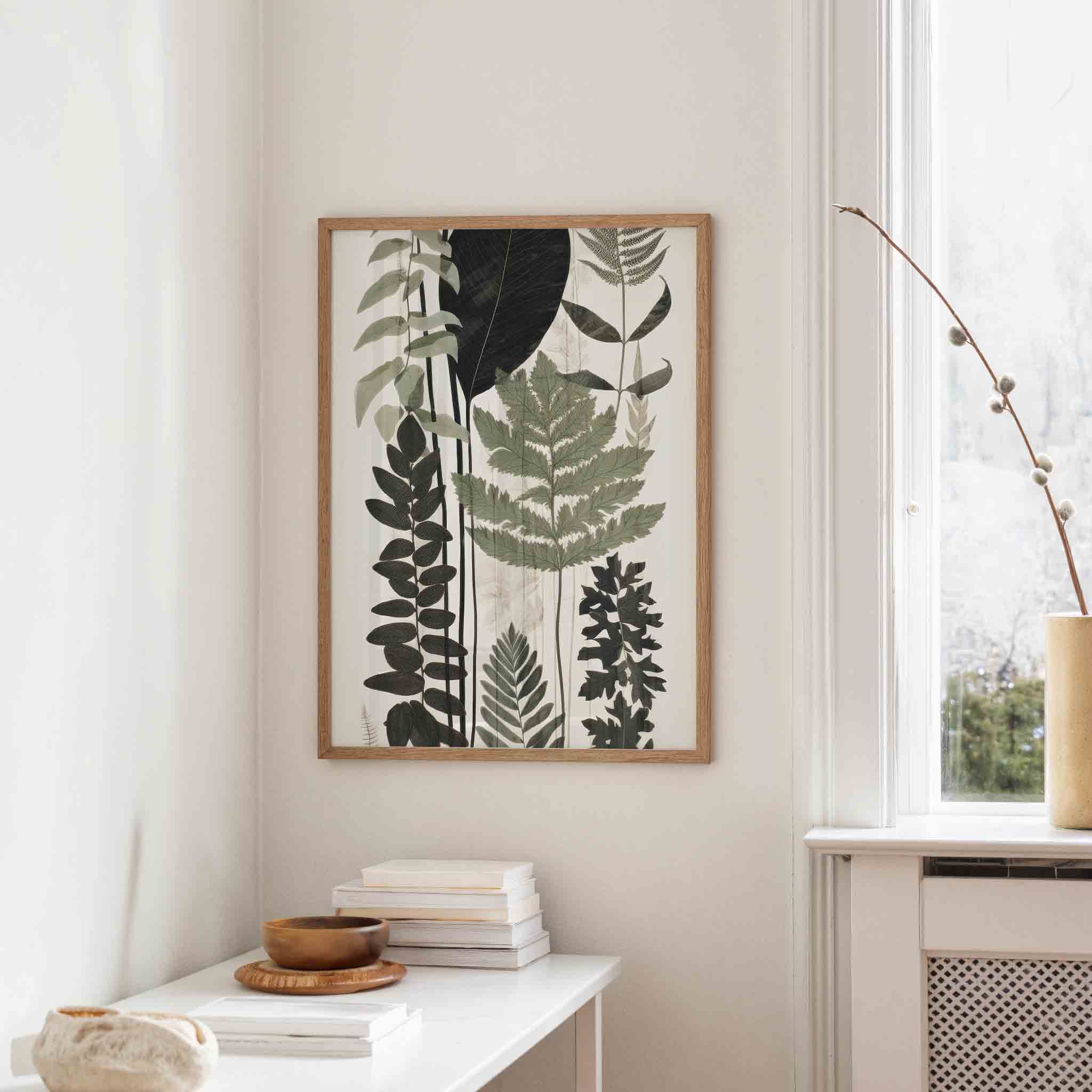 Groene bladeren Poster