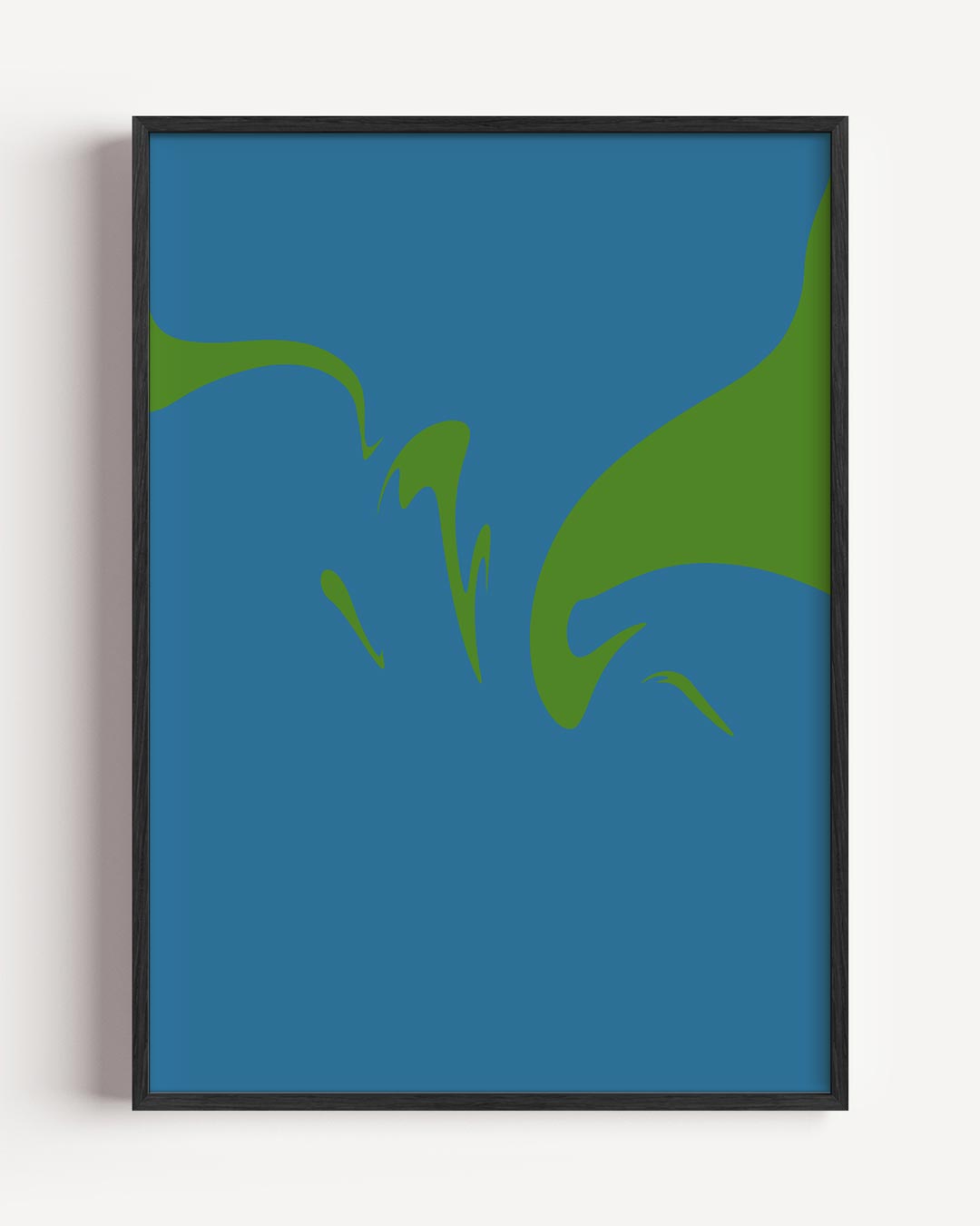 Natuurlijke Flow Poster-WallArtistic