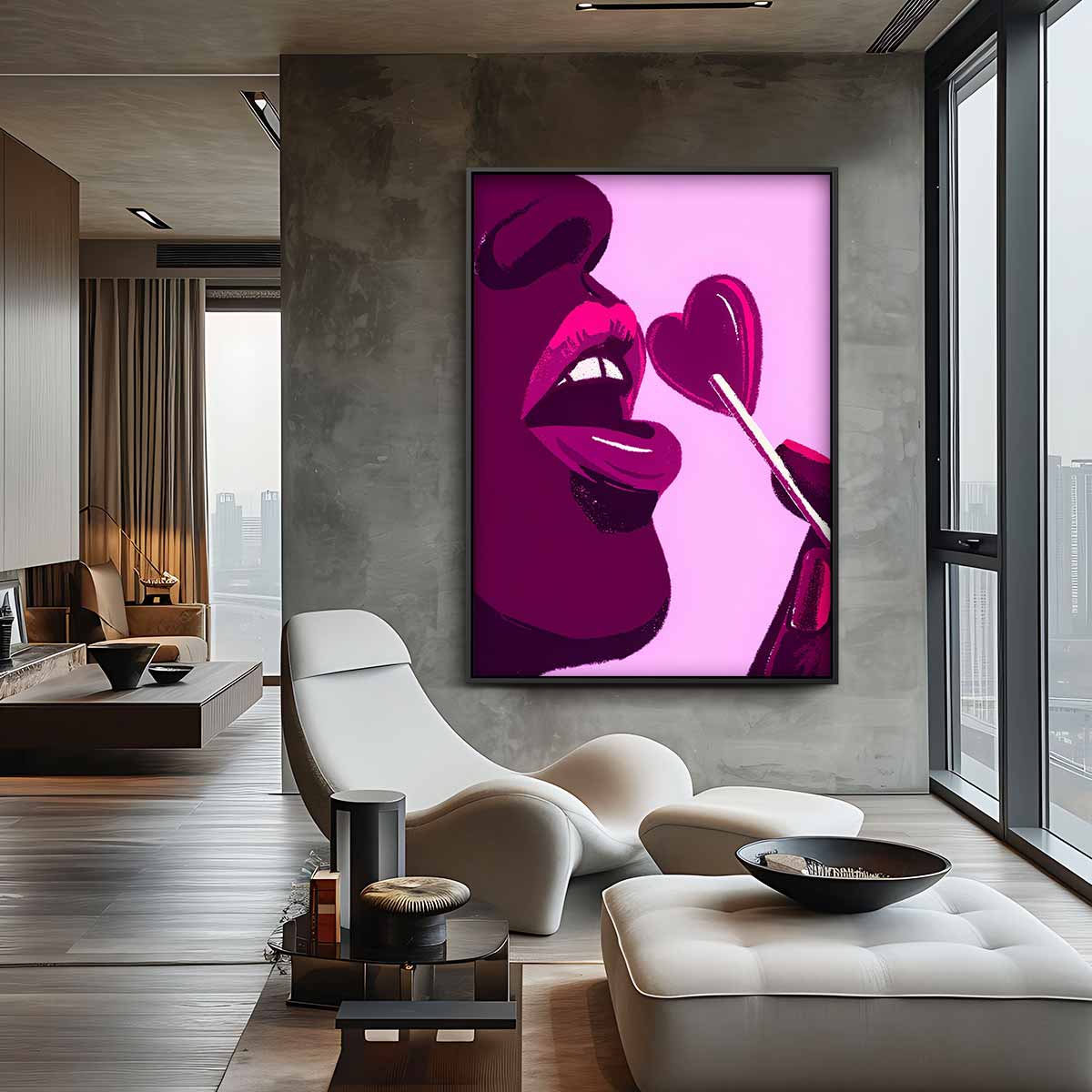 Zoete Verleiding Kunstwerk-canvas-dibond-plexiglas-wanddecoratie-WallArtistic