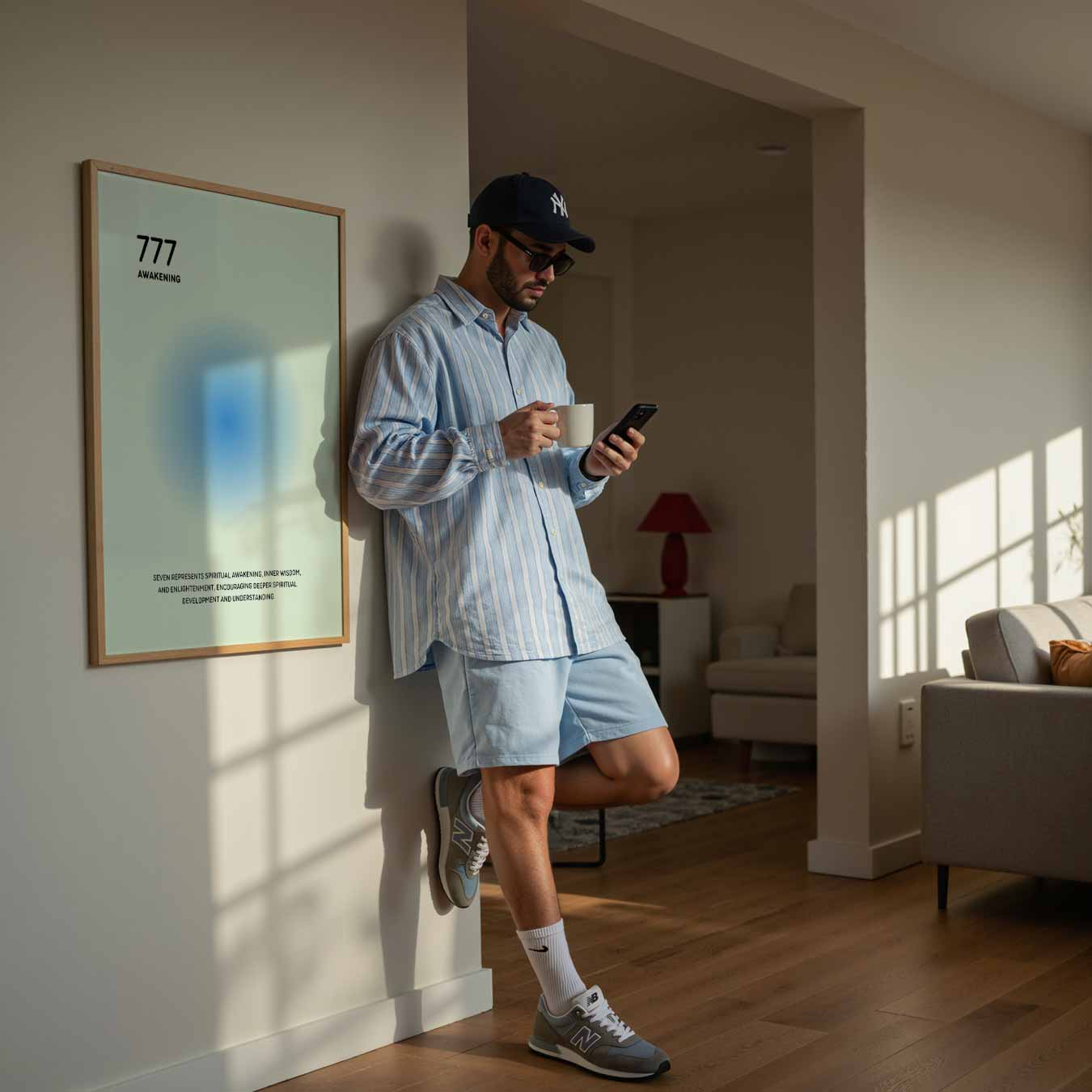 777 Spirituele Ontwaking Poster-WallArtistic