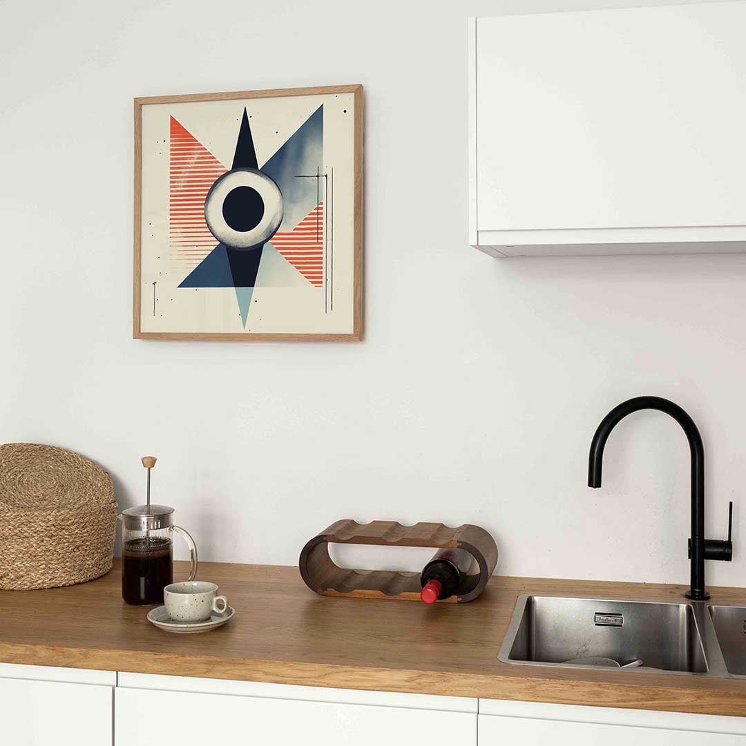 Abstracte vormen Poster