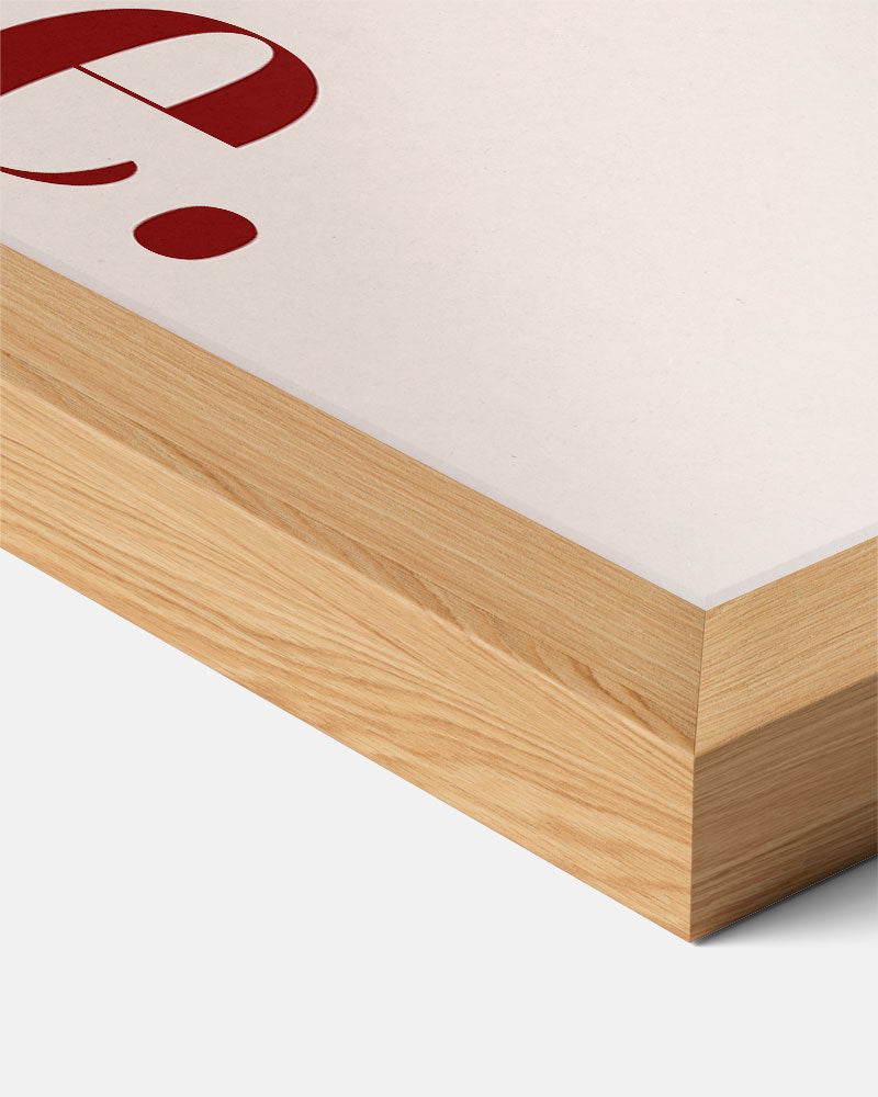 Amore Minimalistische Poster-WallArtistic