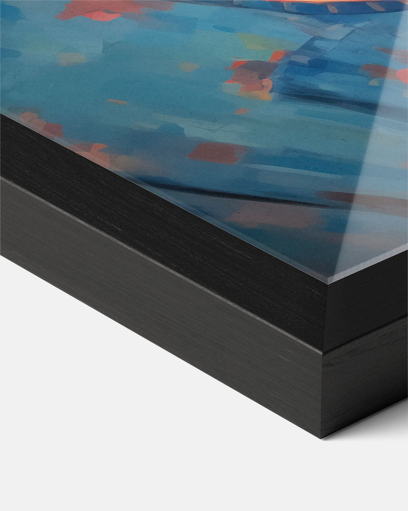 Dromerige Bloemenpracht Poster-WallArtistic