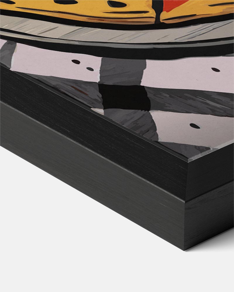 Smakelijke Pizza Art Poster-WallArtistic