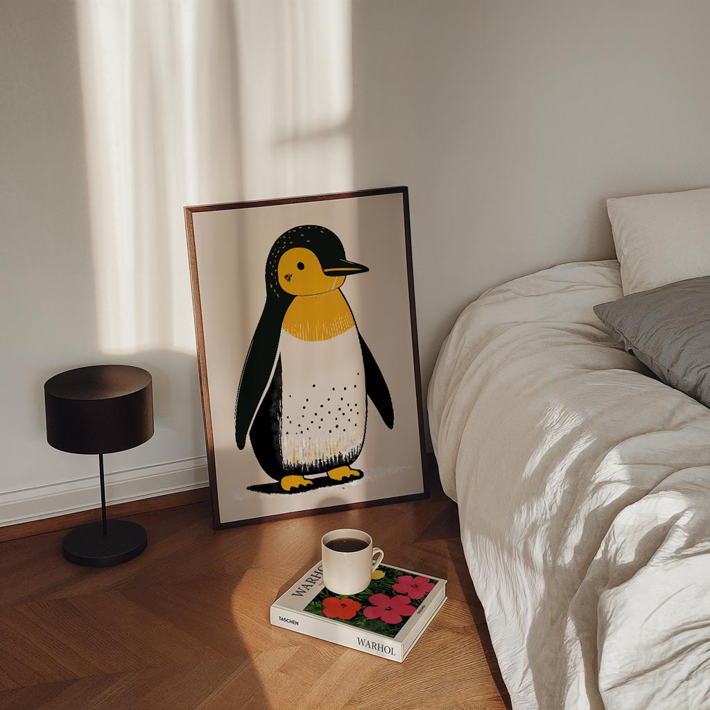 Schattige Pinguïn Poster