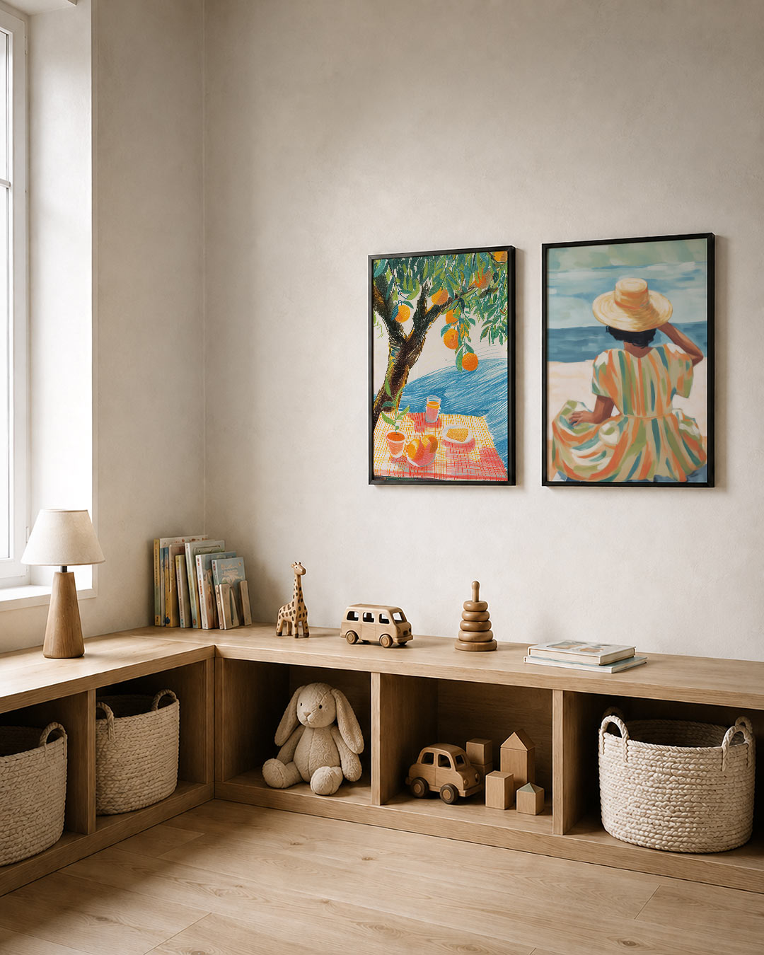 Fruit en tafereel Posterset