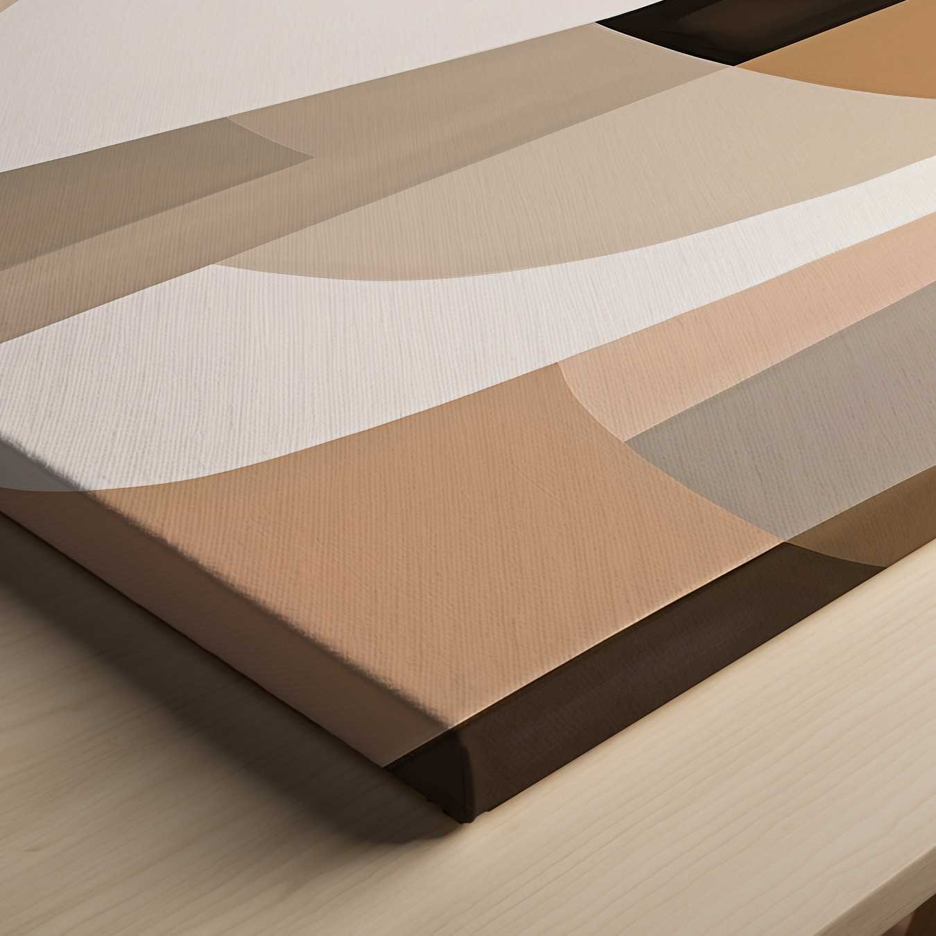 Aardse Harmonie Kunstwerk-canvas-dibond-plexiglas-wanddecoratie-WallArtistic