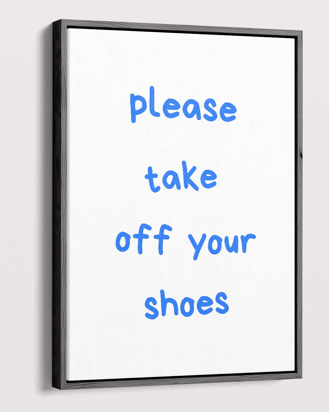 Vriendelijke Welkomstboodschap Kunstwerk-canvas-dibond-plexiglas-wanddecoratie-WallArtistic