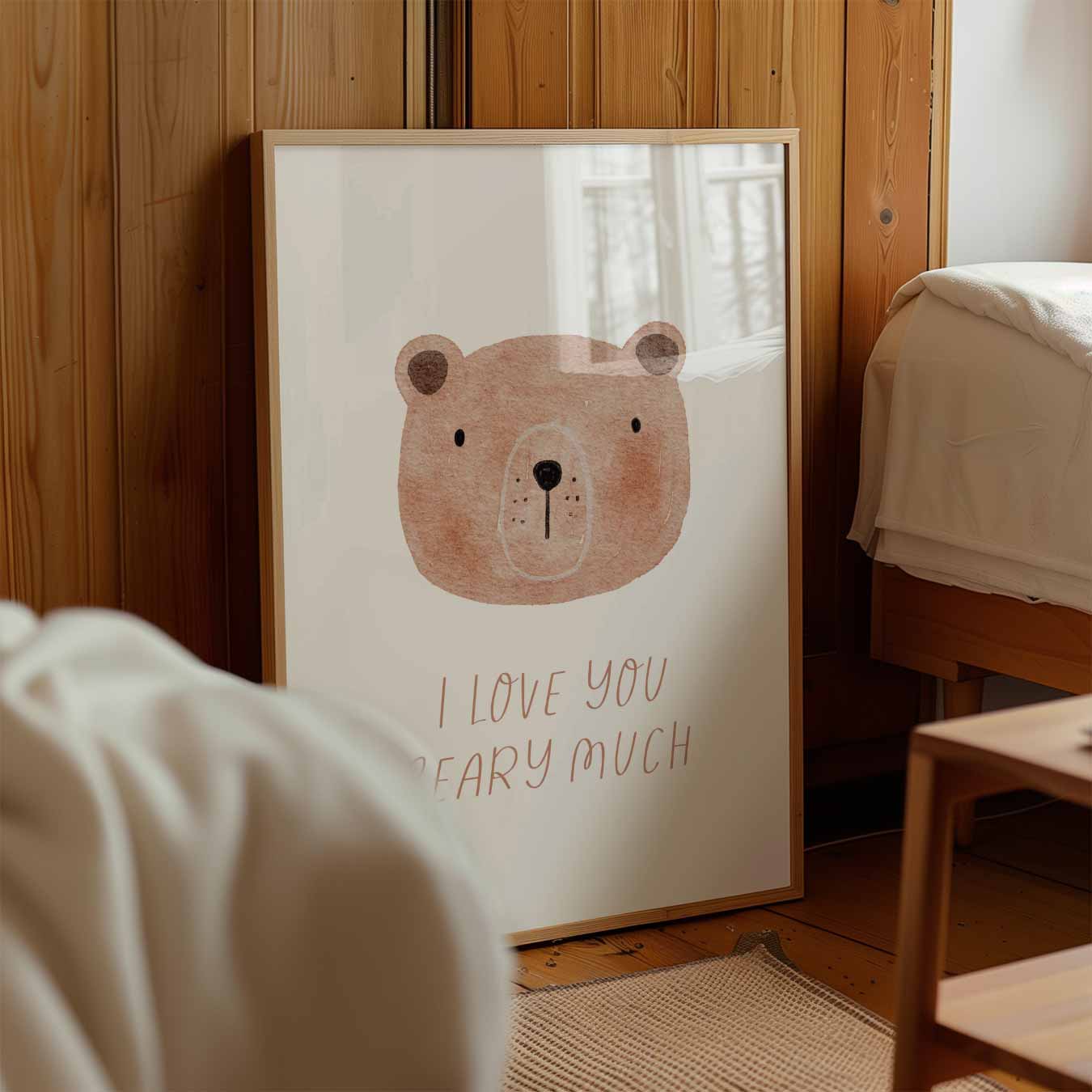 I Love You Beary Much Poster