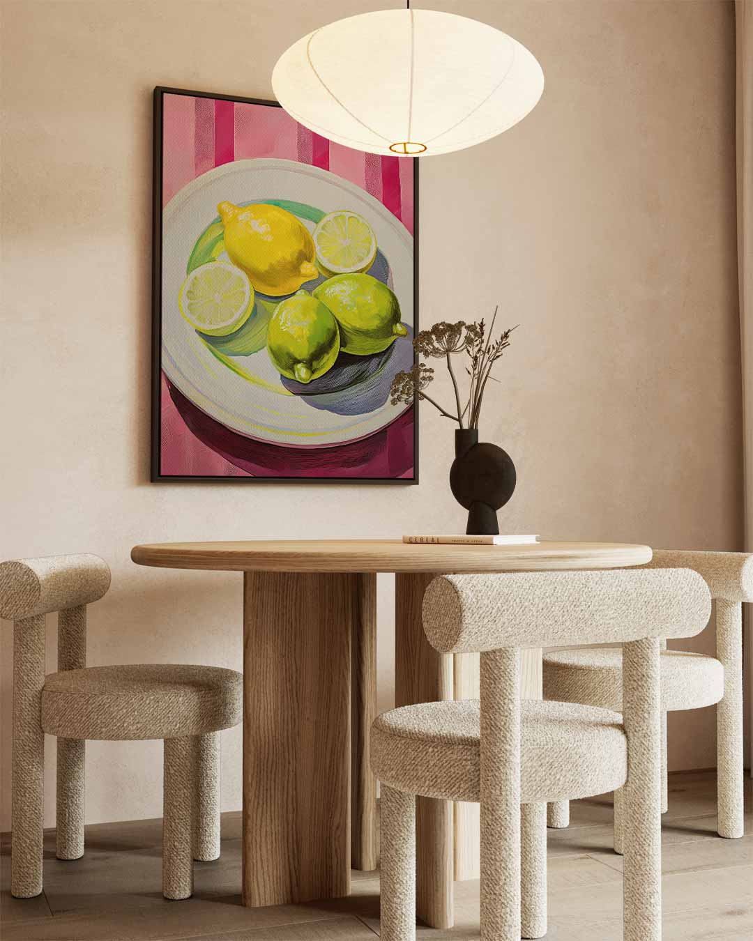 Citrus Serenade Kunstwerk-canvas-dibond-plexiglas-wanddecoratie-WallArtistic