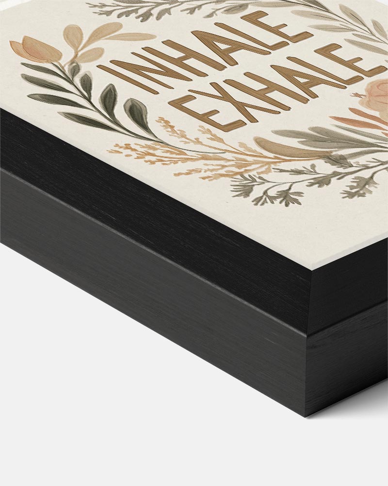 Ademhaling Inspiratie Poster-WallArtistic