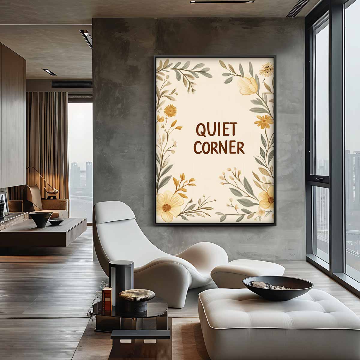 Bloemenhoekje Wandkunst Kunstwerk-canvas-dibond-plexiglas-wanddecoratie-WallArtistic