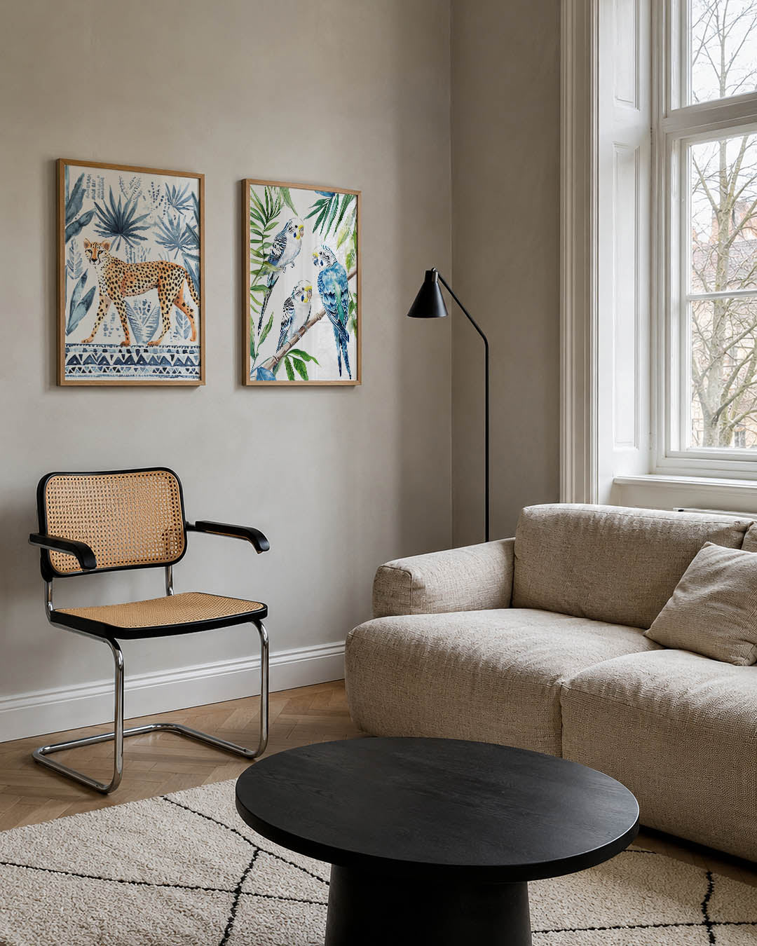 Jungle en patronen Posterset