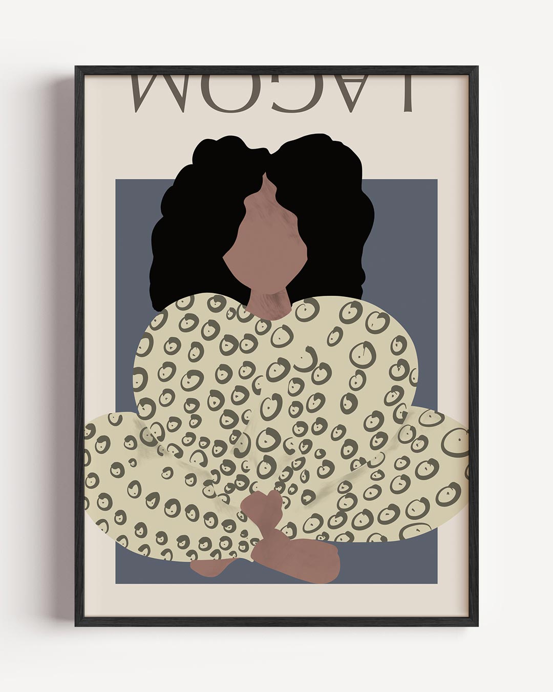 Vrouwelijke Energie Illustratie Poster-WallArtistic