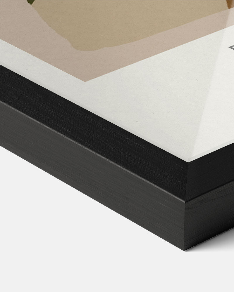 Abstrakte Passie Print Poster-WallArtistic