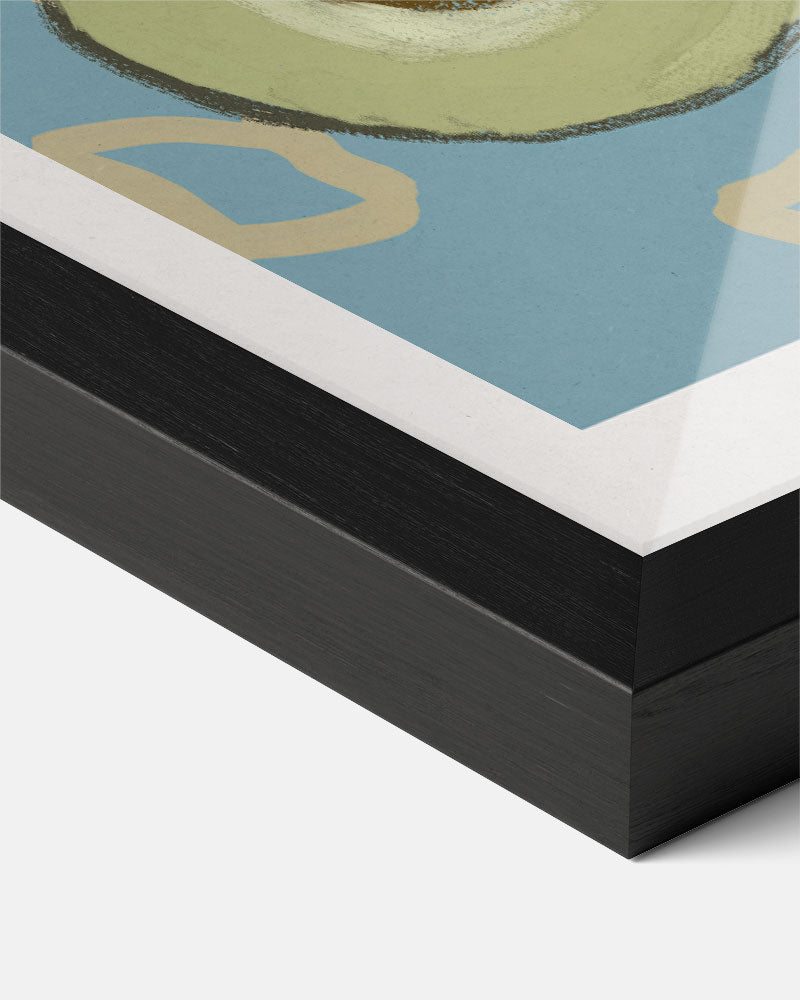 Avocado Liefde Poster-WallArtistic